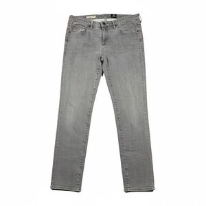 Anthropologie AG Jeans Women's Classic Gray The Stevie Ankle Slim Straight - 29
